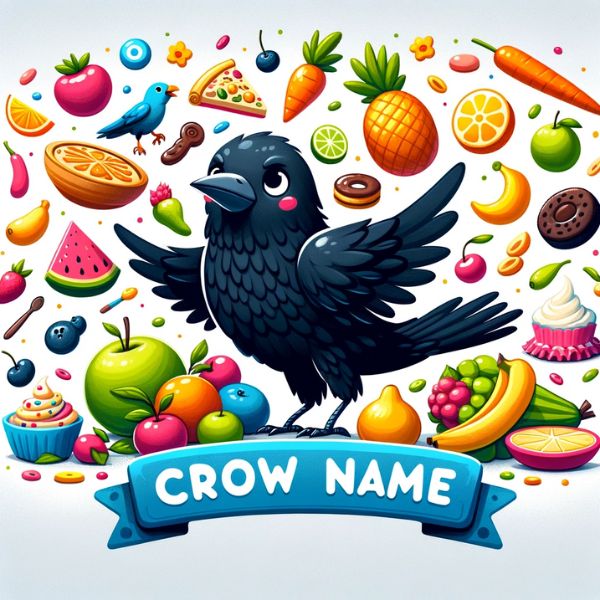 Food-Inspired Crow Names